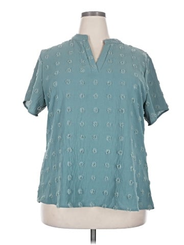 Blooming Jelly Short Sleeve Blouse (view 1)