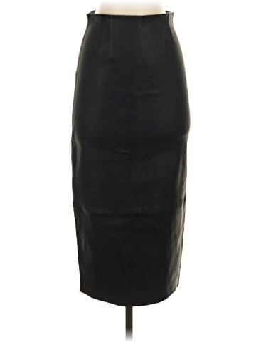 Veronica Beard Leather Skirt (view 1)