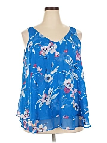 Lane Bryant Outlet Sleeveless Blouse (view 1)