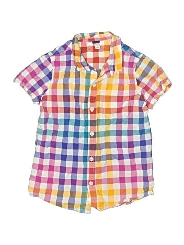 Tea Short Sleeve Button-Down Shirt (view 1)