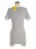 Daisy Color Block Stripes Gray Romper Size L - photo 2