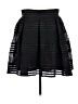 Torrid Stripes Black Casual Skirt Size 1X Plus (1) - photo 1