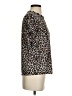 A.L.C. 100% Cotton Animal Print Brown Short Sleeve Turtleneck Size S - photo 4