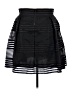 Torrid Stripes Black Casual Skirt Size 1X Plus (1) - photo 2