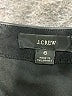 J.Crew 100% Polyester Solid Black Faux Leather Skirt Size 6 - photo 4