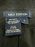 Max Edition Solid Black Casual Skirt Size L - photo 4