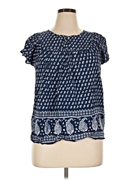 St. John's Bay Short Sleeve Blouse