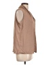 Renee C. 100% Polyester Tan Sleeveless Blouse Size L - photo 4