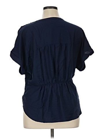 Simply Vera Vera Wang Short Sleeve Blouse (view 2)
