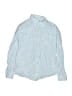 Crewcuts 100% Cotton Blue Long Sleeve Button-Down Shirt Size 10 - photo 1