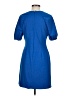 Donna Morgan Solid Blue Casual Dress Size 6 - photo 2