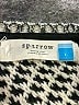 Sparrow Houndstooth Gray Pullover Sweater Size L - photo 7