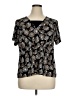Sag Harbor Paisley Brown Short Sleeve T-Shirt Size XL - photo 1