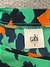 CAbi 100% Polyester Teal Short Sleeve Blouse Size S - photo 7