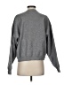 Zara Solid Gray Pullover Sweater Size S - photo 2