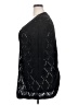 August Silk 100% Acrylic Black Kimono Size XL - photo 5