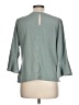 En Elly 100% Polyester Green 3/4 Sleeve Blouse Size L - photo 2