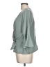 En Elly 100% Polyester Green 3/4 Sleeve Blouse Size L - photo 5