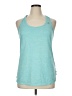 Reebok 100% Polyester Teal Tank Top Size XL - photo 1