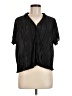 Danskin Black Short Sleeve Blouse Size M - photo 1