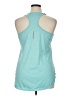 Reebok 100% Polyester Teal Tank Top Size XL - photo 2