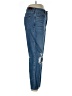 Hollister Hearts Blue Jeans Size 11L - photo 4