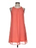 A. Byer 100% Polyester Solid Orange Casual Dress Size S - photo 1