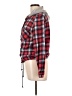 rue21 Plaid Red Zip Up Hoodie Size L - photo 5