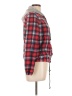 rue21 Plaid Red Zip Up Hoodie Size L - photo 4