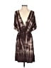 Venus Tie-dye Brown Casual Dress Size S - photo 1