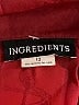 Ingredients Burgundy Long Sleeve Blouse Size 12 - photo 7