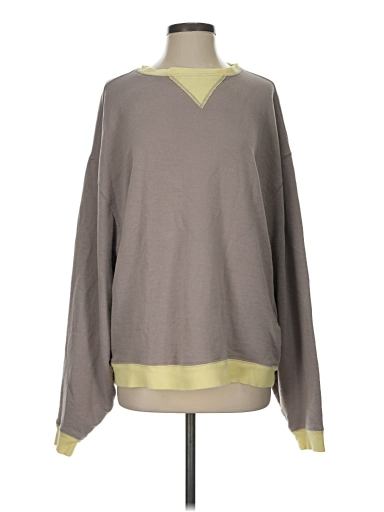 Click to view more detailed imagery on our partner's website Pre-owned We The Free Pullover Sweater In Gray