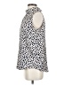 Ann Taylor 100% Polyester Ivory Sleeveless Blouse Size XS - photo 5