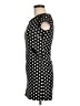 Zara Basic Polka Dots Black Casual Dress Size M - photo 5