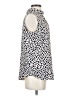 Ann Taylor 100% Polyester Ivory Sleeveless Blouse Size XS - photo 4