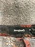 Desigual 100% Lyocell Paisley Red Black Casual Pants Size 4 - photo 7