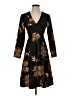 Tori Richard Print Black Cocktail Dress Size S - photo 1