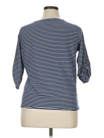 Jones New York Signature 3/4 Sleeve Top (view 2)