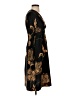 Tori Richard Print Black Cocktail Dress Size S - photo 4