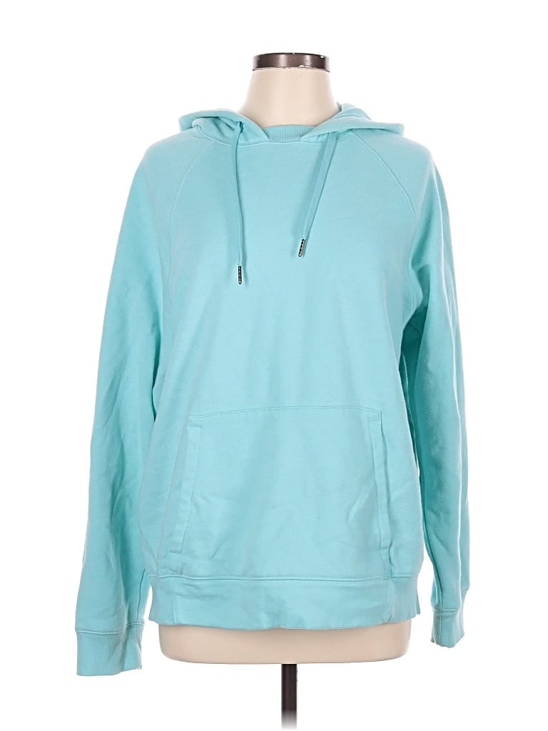 Pre-owned All In Motion Pullover Hoodie In Teal
