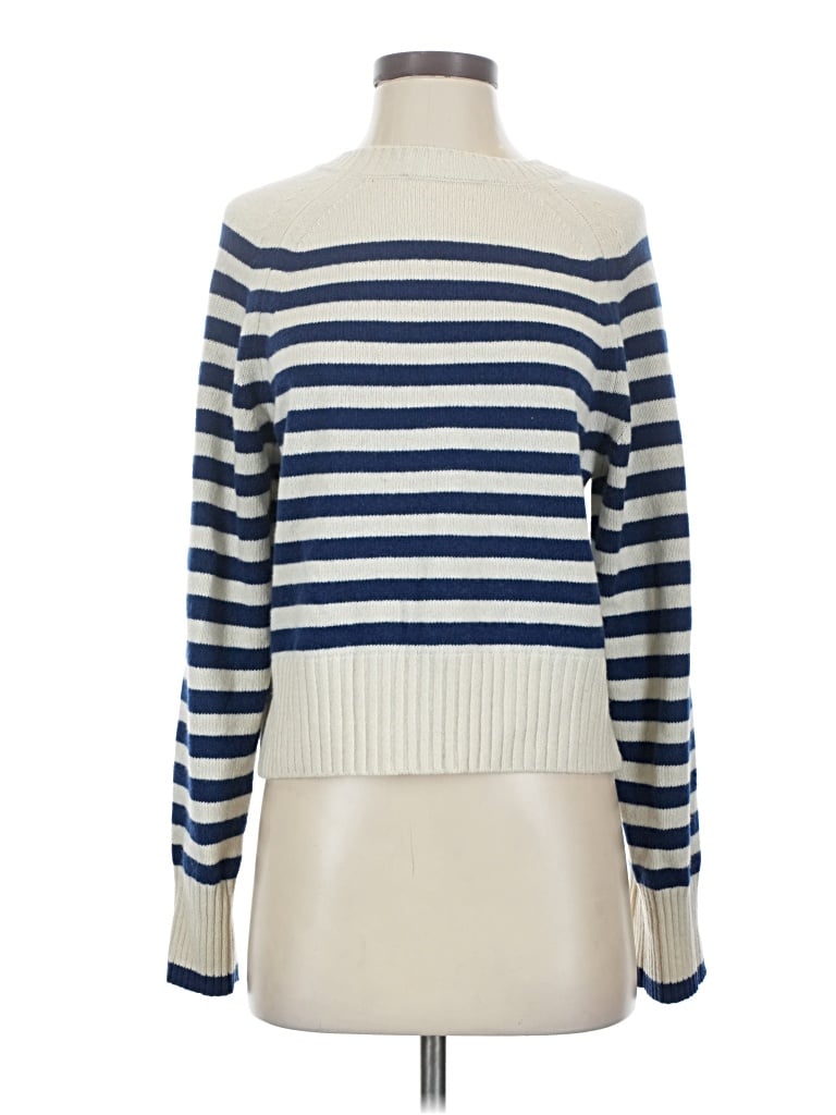 Pre-owned Everlane Cashmere Pullover Sweater In Ivory