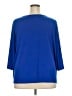 Boutique + Blue 3/4 Sleeve Top Size 3X Plus - photo 2