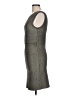 BCBGMAXAZRIA Metallic Gray Cocktail Dress Size L - photo 5