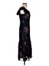 Antonio Melani 100% Polyester Color Block Fair Isle Floral Graphic Jacquard Ombre Marled Paisley Plaid Black Cocktail Dress Size 0 - photo 4