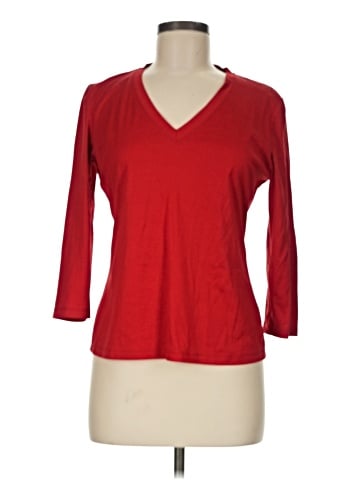 Lafayette 148 New York 3/4 Sleeve T-Shirt (view 1)