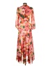 Taylor 100% Polyester Pink Casual Dress Size 6 - photo 2