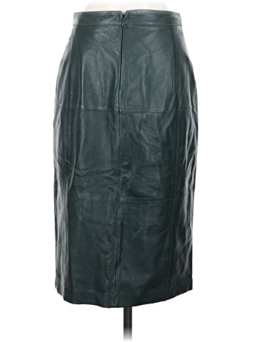 White House Black Market Faux Leather Skirt (view 2)