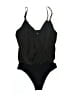 Bardot 100% Polyester Black Bodysuit Size 6 - photo 1