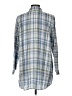J.Jill 100% Linen Blue Long Sleeve Button-Down Shirt Size M - photo 2