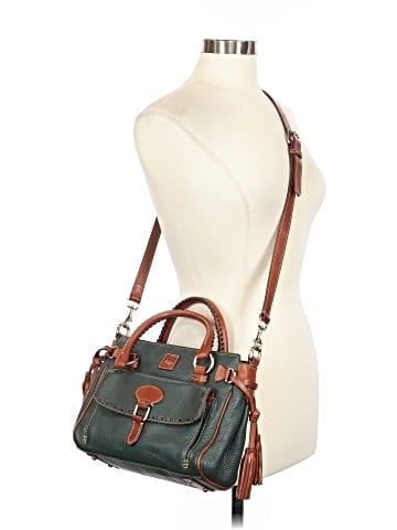Dooney & Bourke Leather Satchel (view 2)